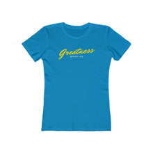 Load image into Gallery viewer, Women's Greatness Cursive Tee