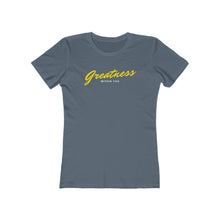 Load image into Gallery viewer, Women's Greatness Cursive Tee