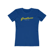 Load image into Gallery viewer, Women's Greatness Cursive Tee