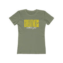 Load image into Gallery viewer, Women's Greatness Bold Tee