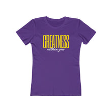Load image into Gallery viewer, Women's Greatness Bold Tee
