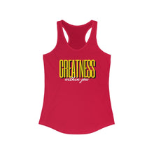 Load image into Gallery viewer, Women's Greatness Bold Racerback Tank