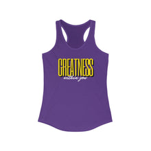 Load image into Gallery viewer, Women's Greatness Bold Racerback Tank