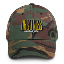 Load image into Gallery viewer, Greatness Bold Dad hat