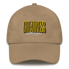 Load image into Gallery viewer, Greatness Bold Dad hat