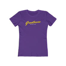 Load image into Gallery viewer, Women's Greatness Cursive Tee