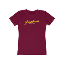 Load image into Gallery viewer, Women's Greatness Cursive Tee