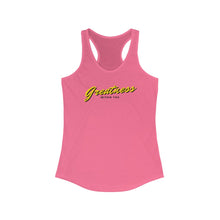 Load image into Gallery viewer, Women&#39;s Greatness Cursive Racerback Tank
