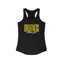 Load image into Gallery viewer, Women&#39;s Greatness Bold Racerback Tank
